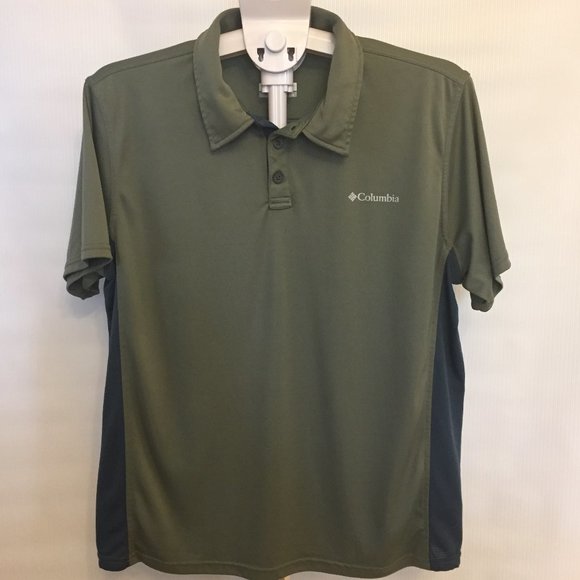 Columbia Freezer Coil Short Sleeve Golf Polo Shirt - Picture 2 of 7